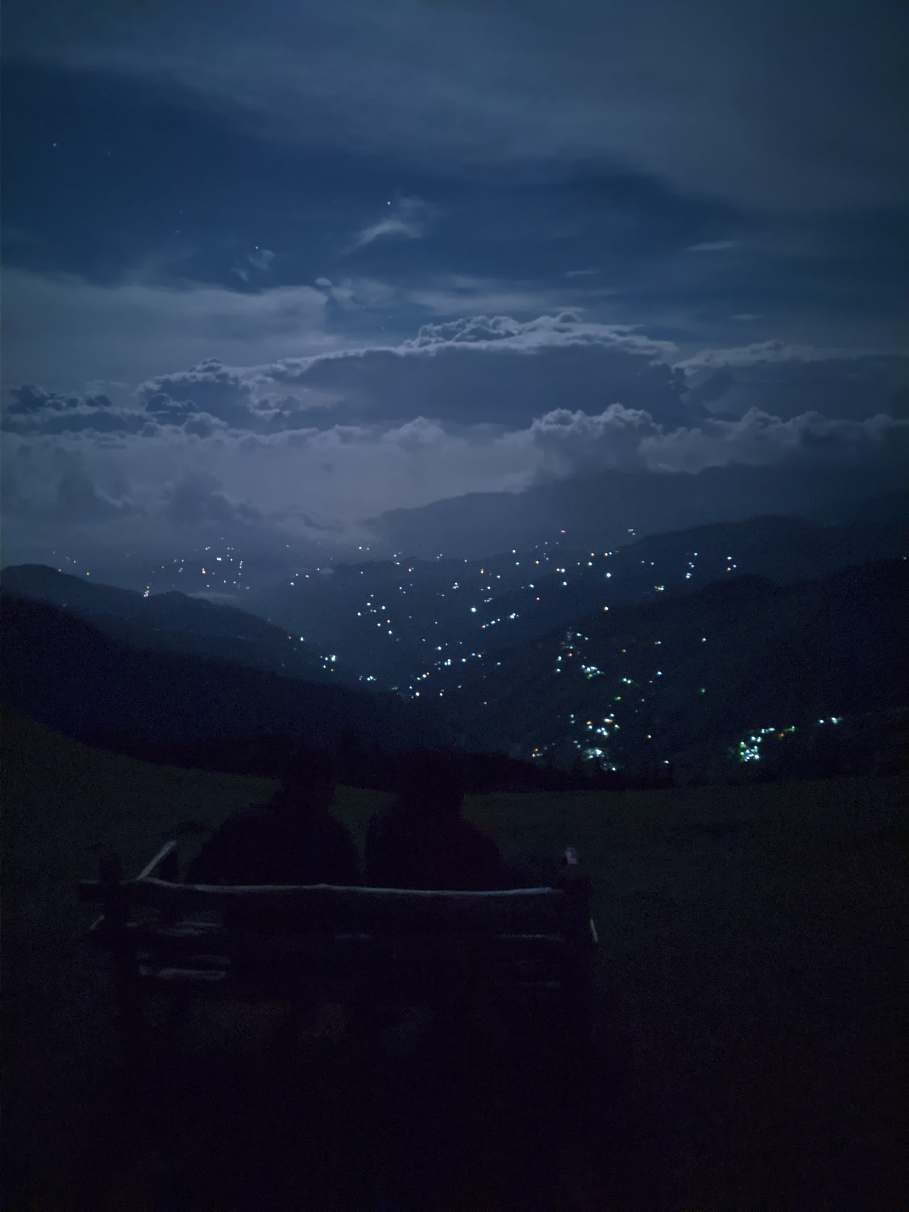 Night sky over Jibhi