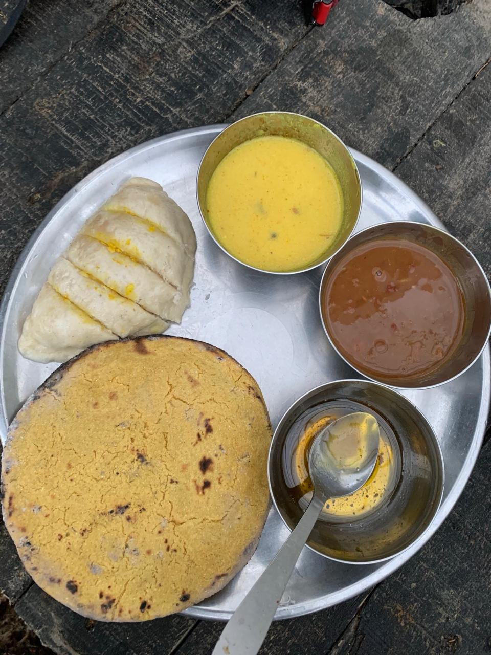 Freshly prepared siddu