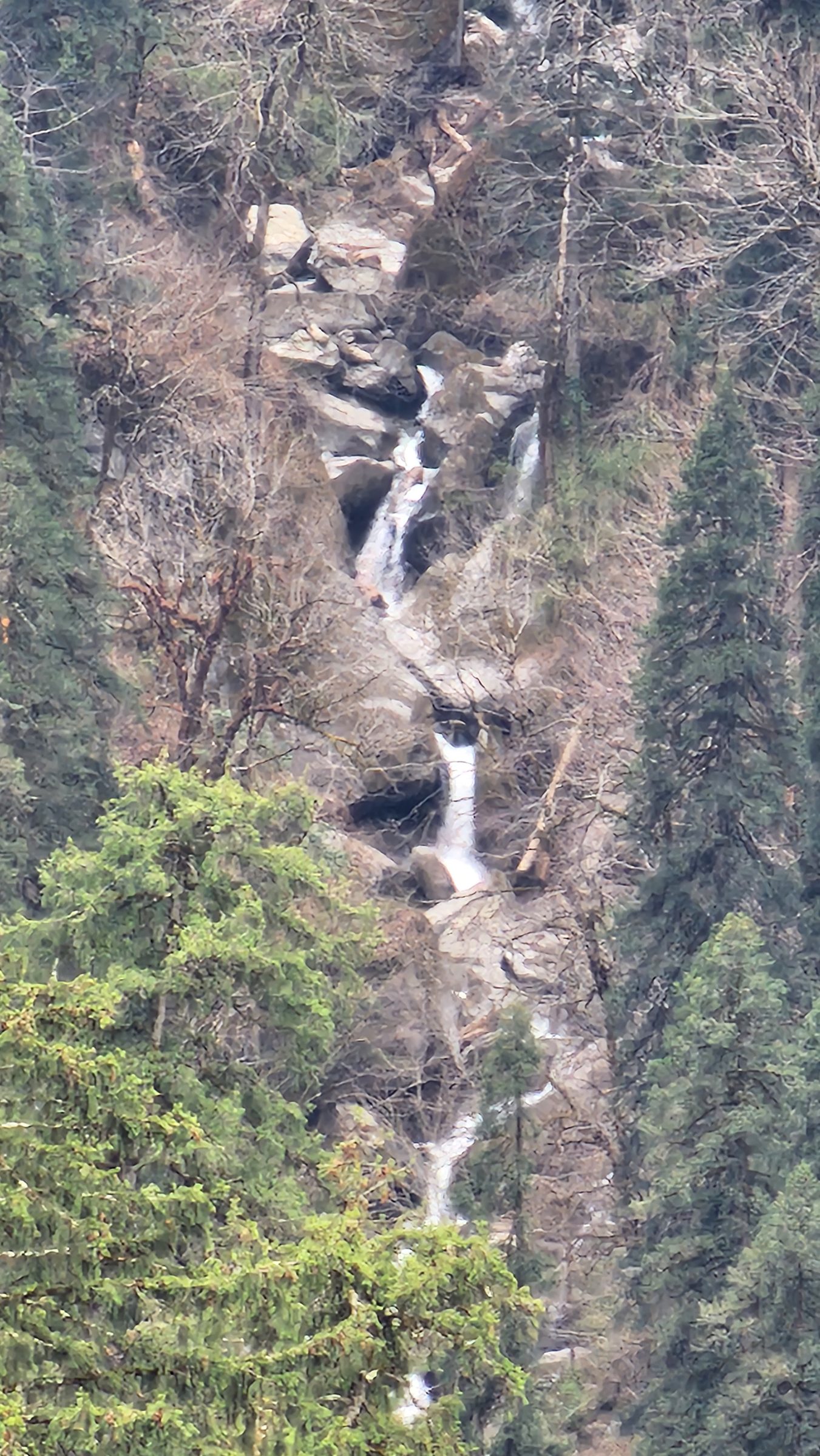 Shoja Waterfalll from afar